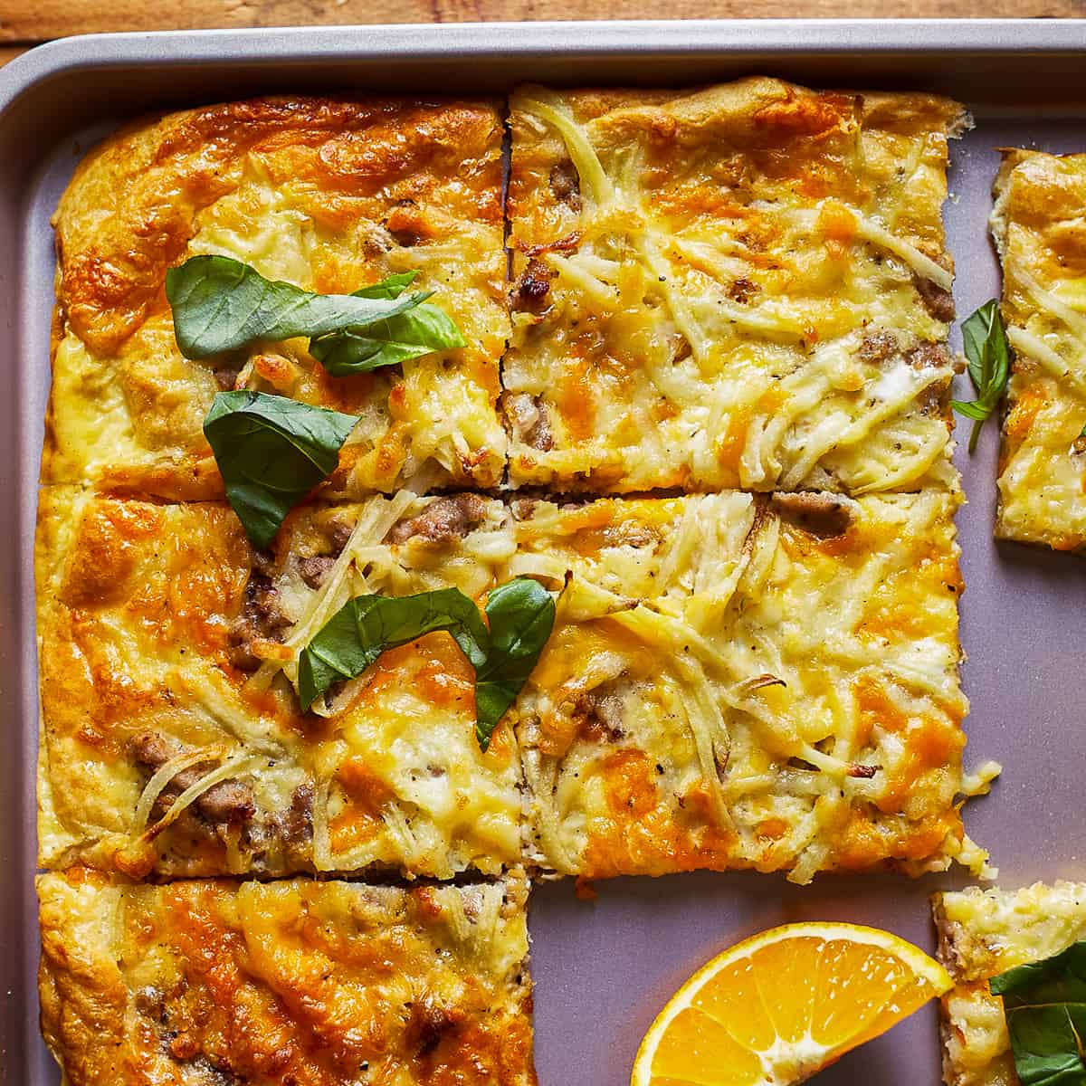 Breakfast Pizza - CPA: Certified Pastry Aficionado