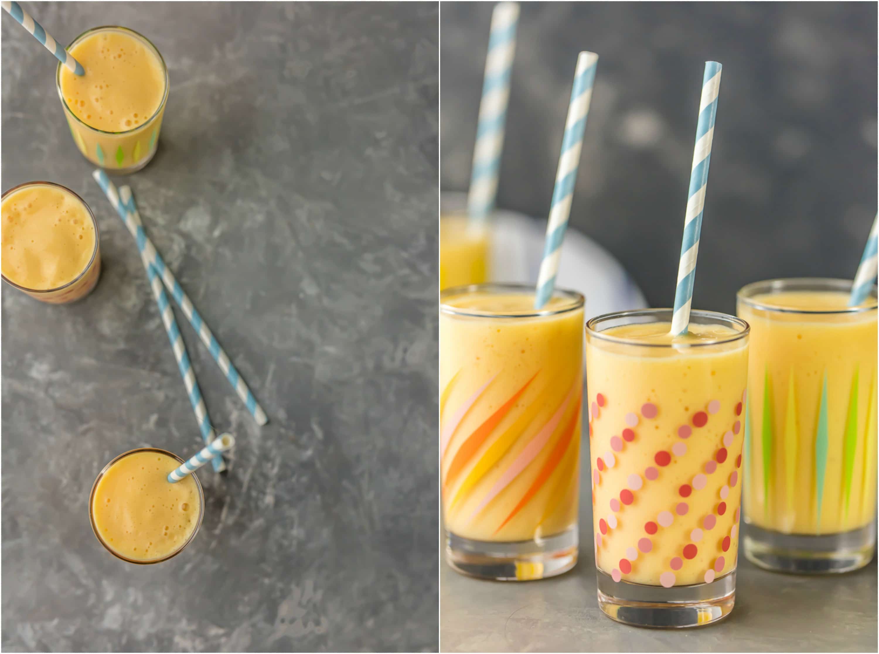 how to make simple mango smoothie