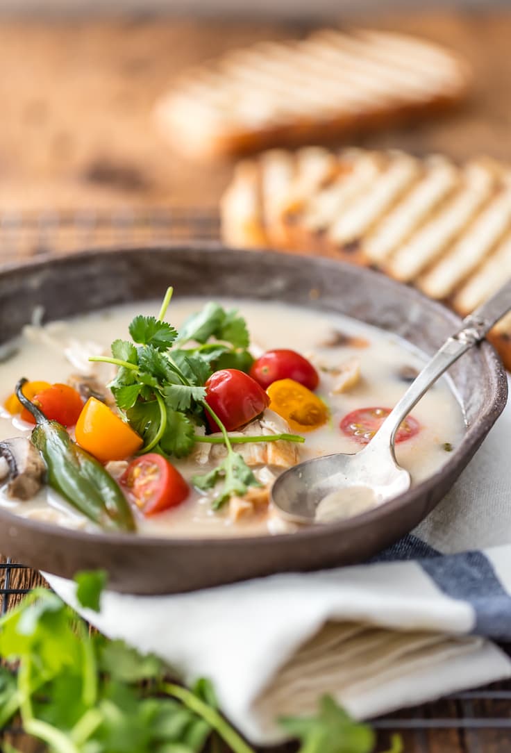 Thai Coconut Chicken Soup HOW TO VIDEO The Cookie Rookie 