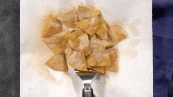 seasoned tortilla chips.