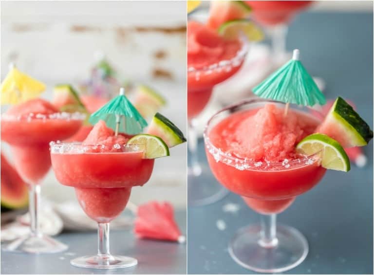 Frozen Watermelon Margarita Recipe The Cookie Rookie®