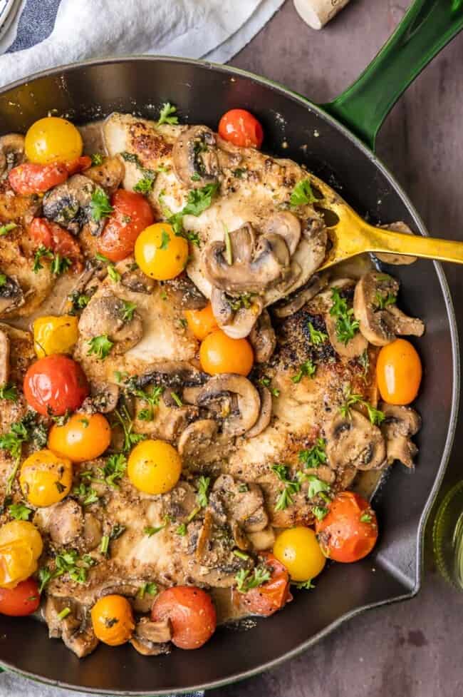 Chicken Marsala Recipe GLUTEN FREE - The Cookie Rookie®