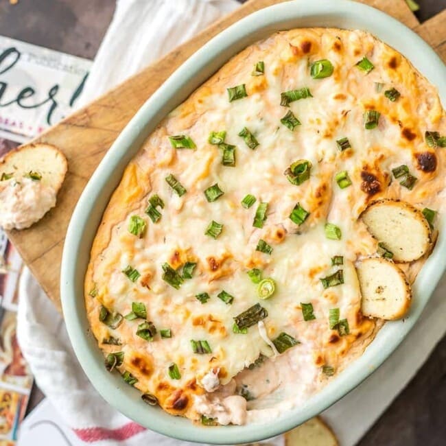 Hot Shrimp Dip Recipe (Shrimp Cocktail Dip) - The Cookie Rookie®