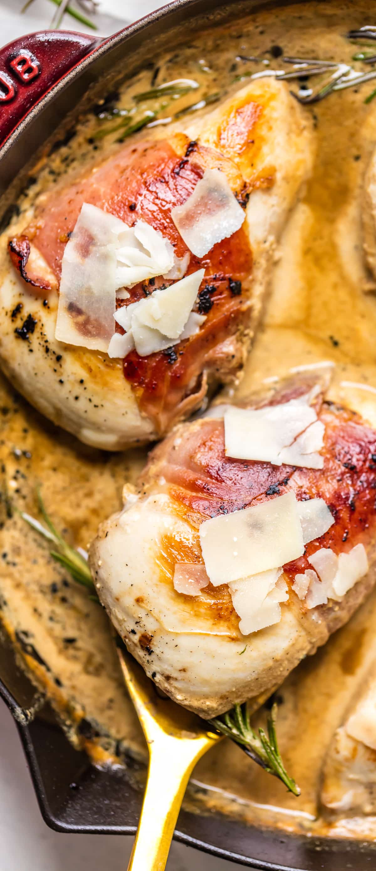 Prosciutto Wrapped Chicken With Sherry Cream Sauce Video