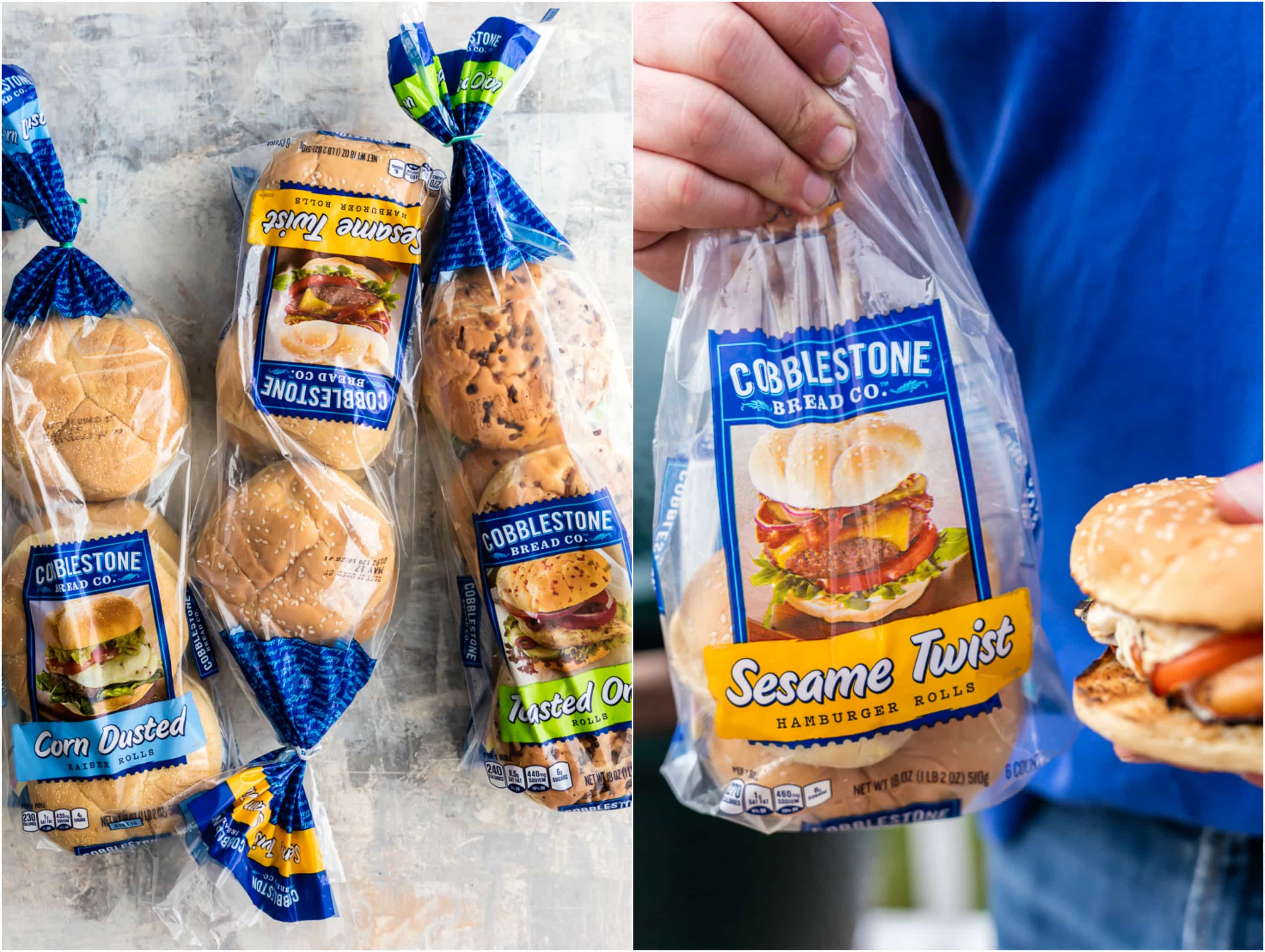 Cobblestone Bread Co. bag of buns