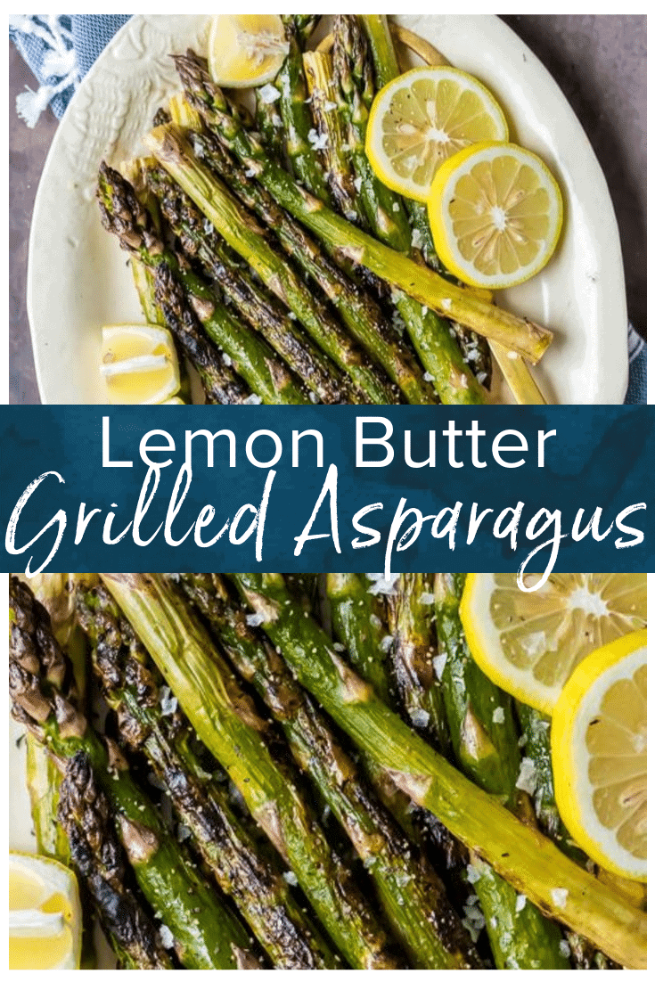 Grilled Asparagus Recipe with Lemon Butter - The Cookie Rookie®
