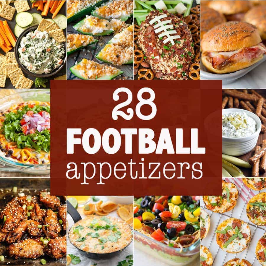 10 Football Appetizers - The Cookie Rookie®