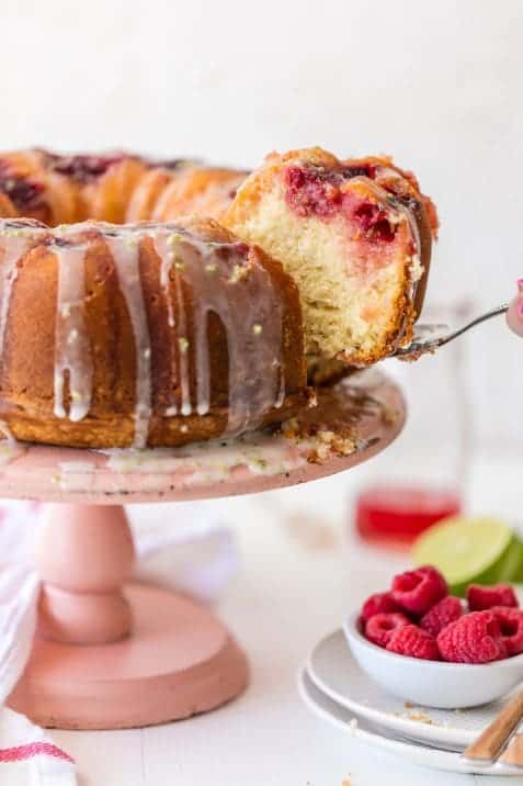 Raspberry Moscow Mule Cake (Raspberry Cake with Ginger Beer) Recipe ...