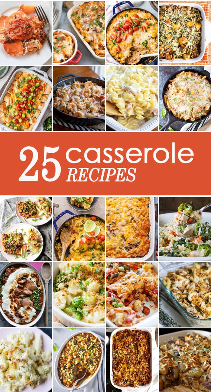 10 Casserole Recipes - The Cookie Rookie®