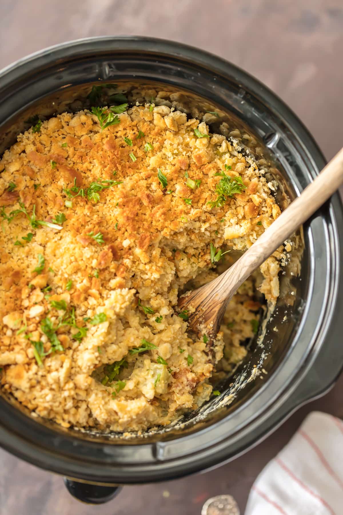 Slow Cooker Broccoli Rice Casserole - The Cookie Rookie®