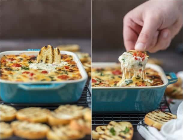 Cheesy Tomato Mozzarella Caprese Dip Recipe The Cookie Rookie®