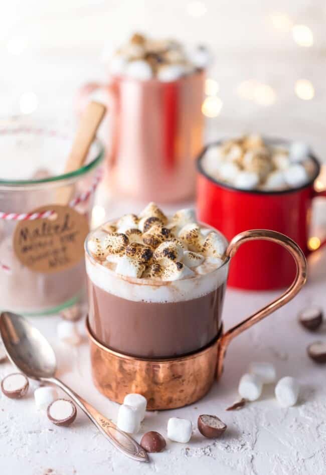 Malted Homemade Hot Chocolate Mix Recipe - The Cookie Rookie®