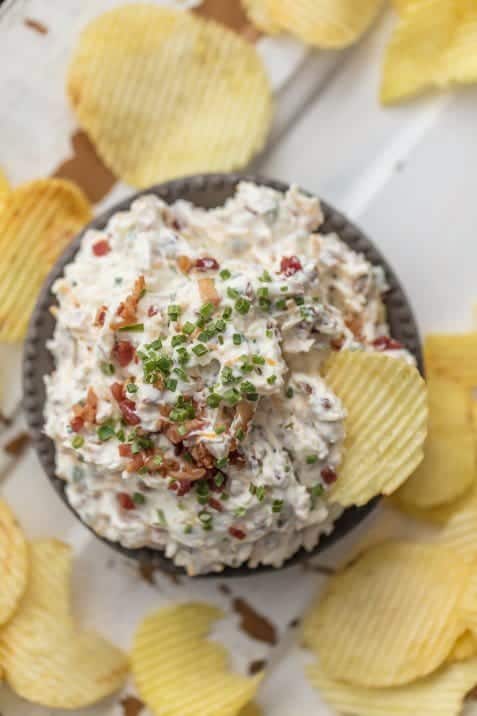 Caramelized Onion Bacon Dip Recipe - The Cookie Rookie®