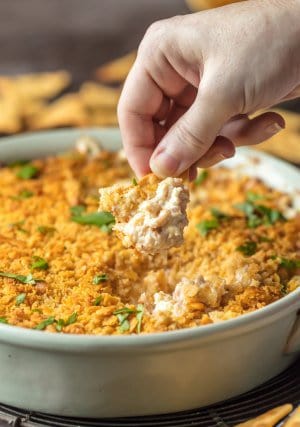 Baked Chicken Cordon Bleu Dip Recipe - The Cookie Rookie®