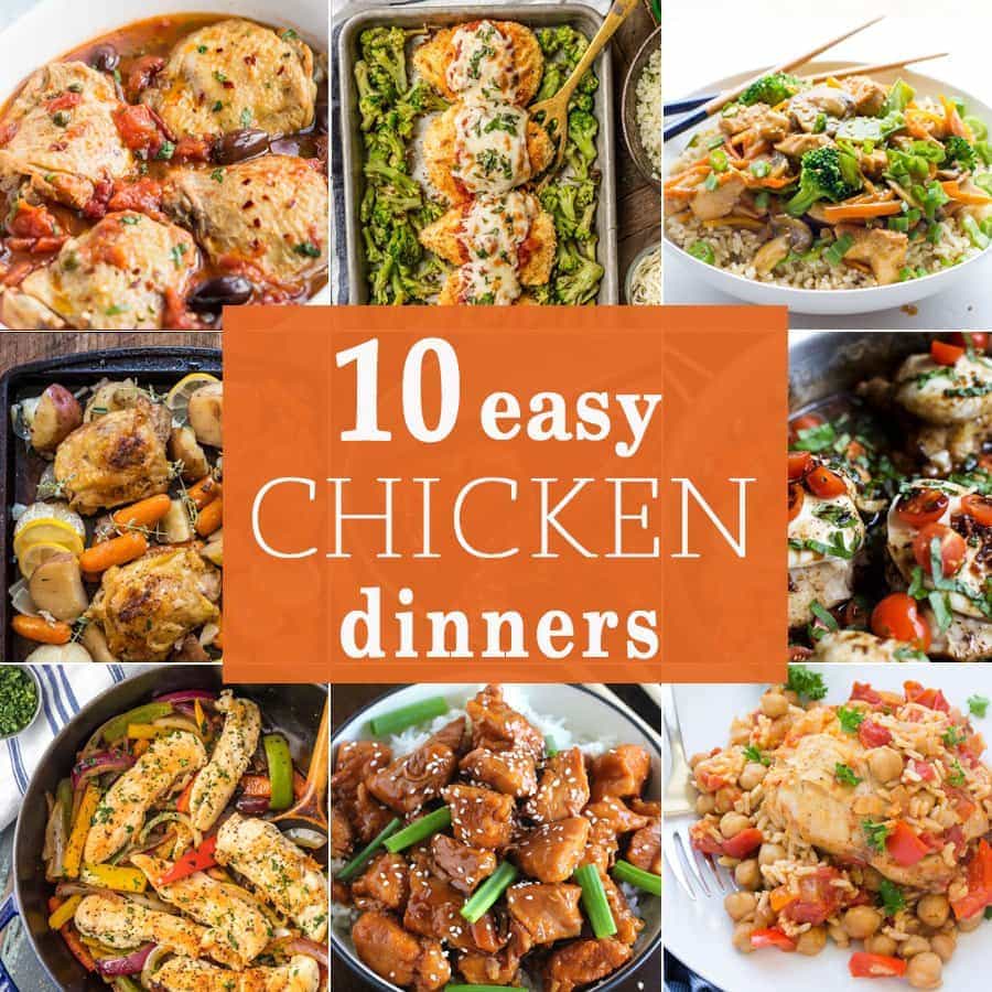 Good Easy Chicken Recipes For Dinner Chicken Dinners For Two Delicious Simply Recipes