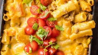 Baked Mexican Mac and Cheese