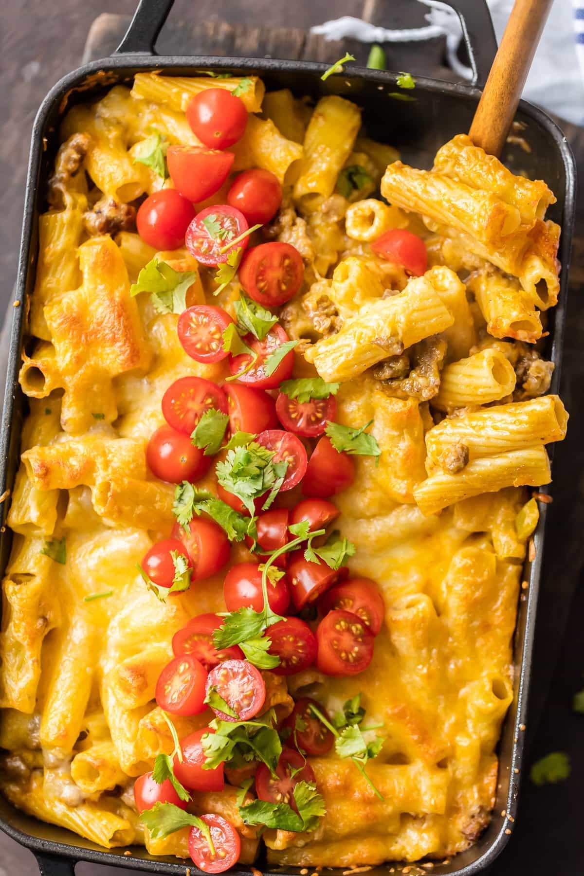 Baked Mexican Macaroni and Cheese (VIDEO!!) - The Cookie ...