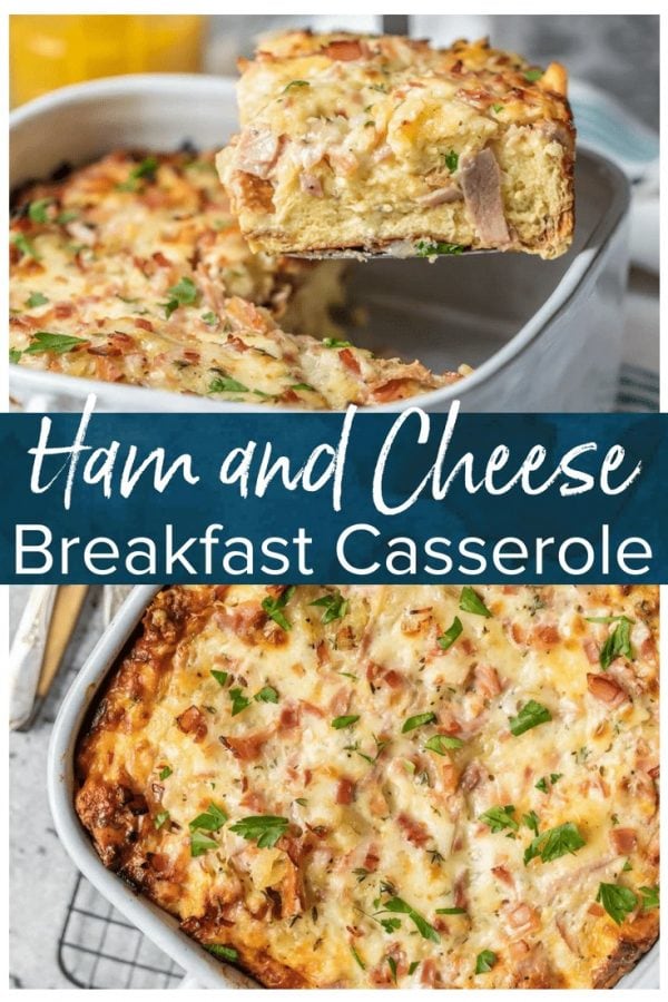 Ham and Cheese Breakfast Casserole (VIDEO) Recipe - The Cookie Rookie®