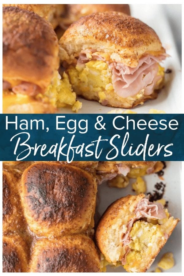 Cheesy Baked Breakfast Sliders Recipe - The Cookie Rookie®