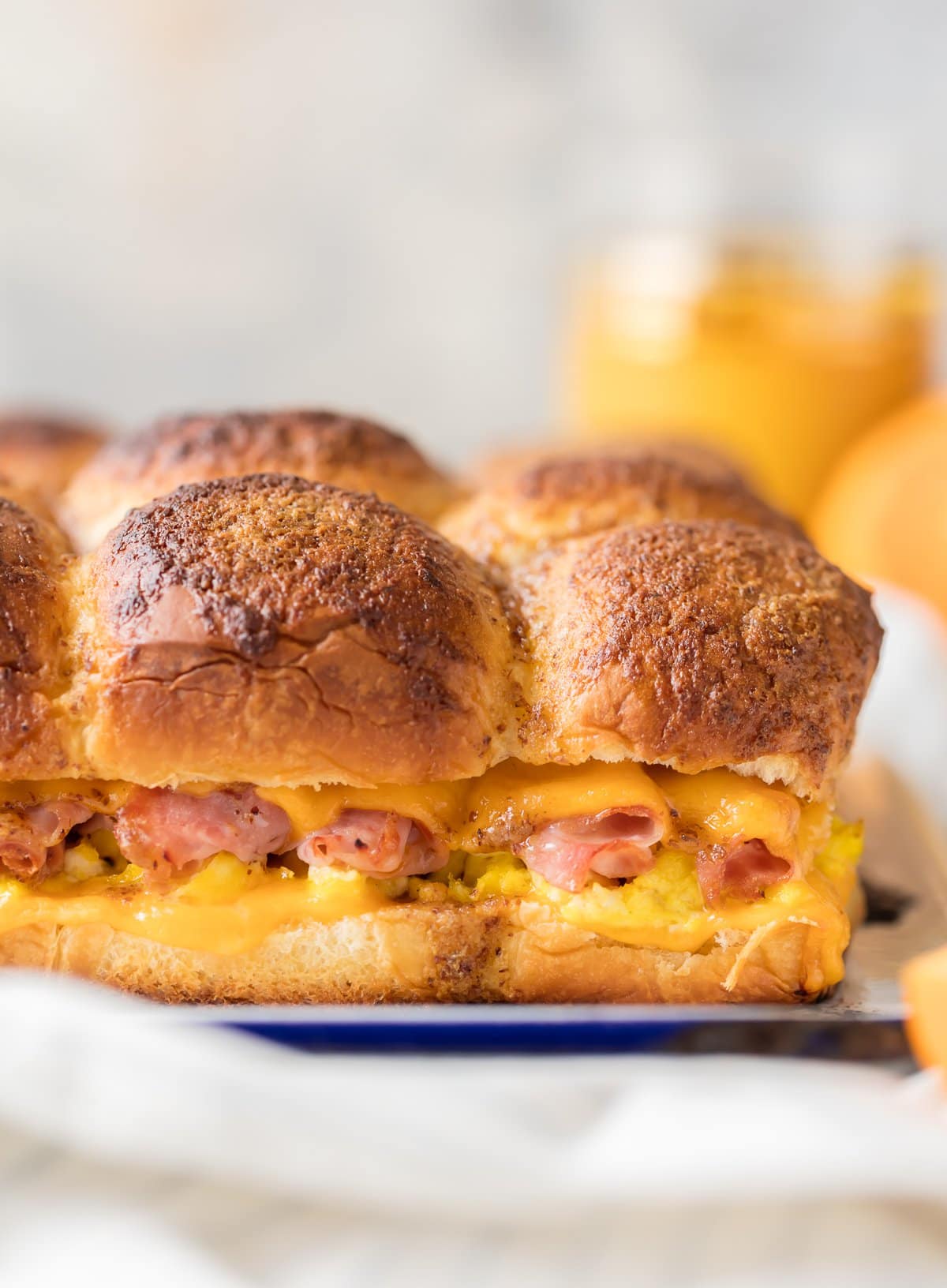 Cheesy Breakfast Sliders - What Molly Made