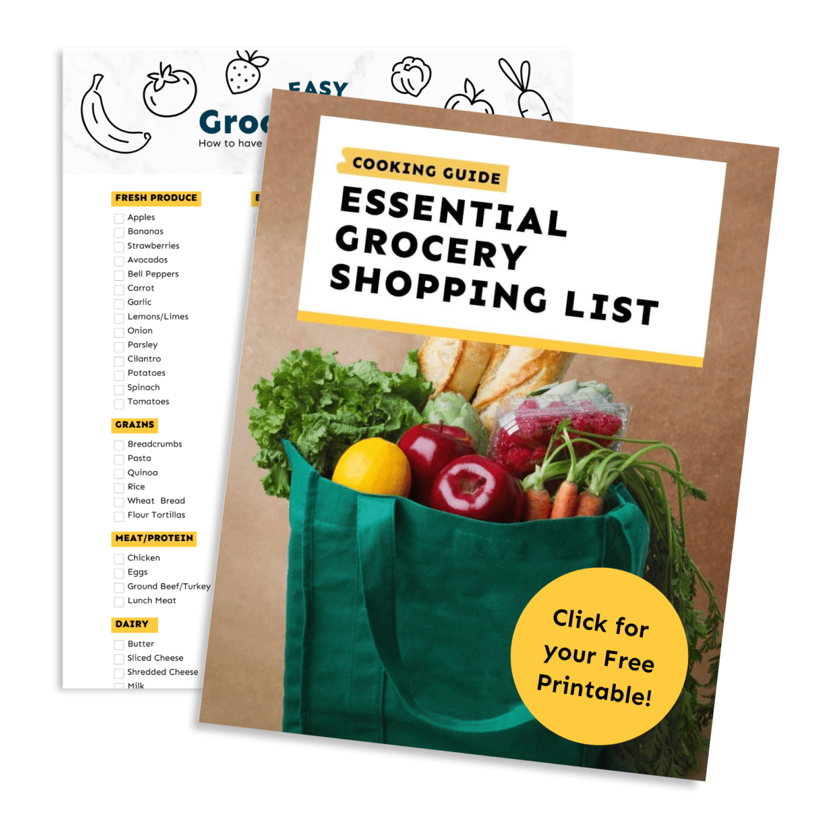 The Ultimate New Home Grocery Shopping List - Updater