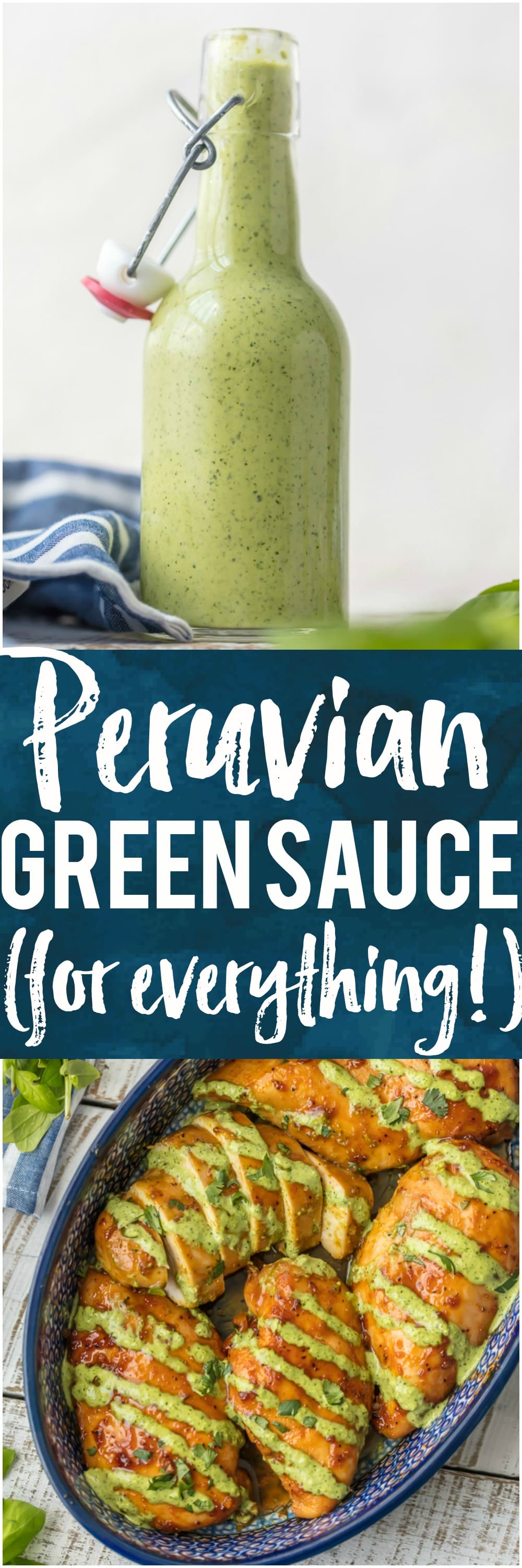 Peruvian Green Sauce Recipe (Aji Verde Sauce) - The Cookie Rookie