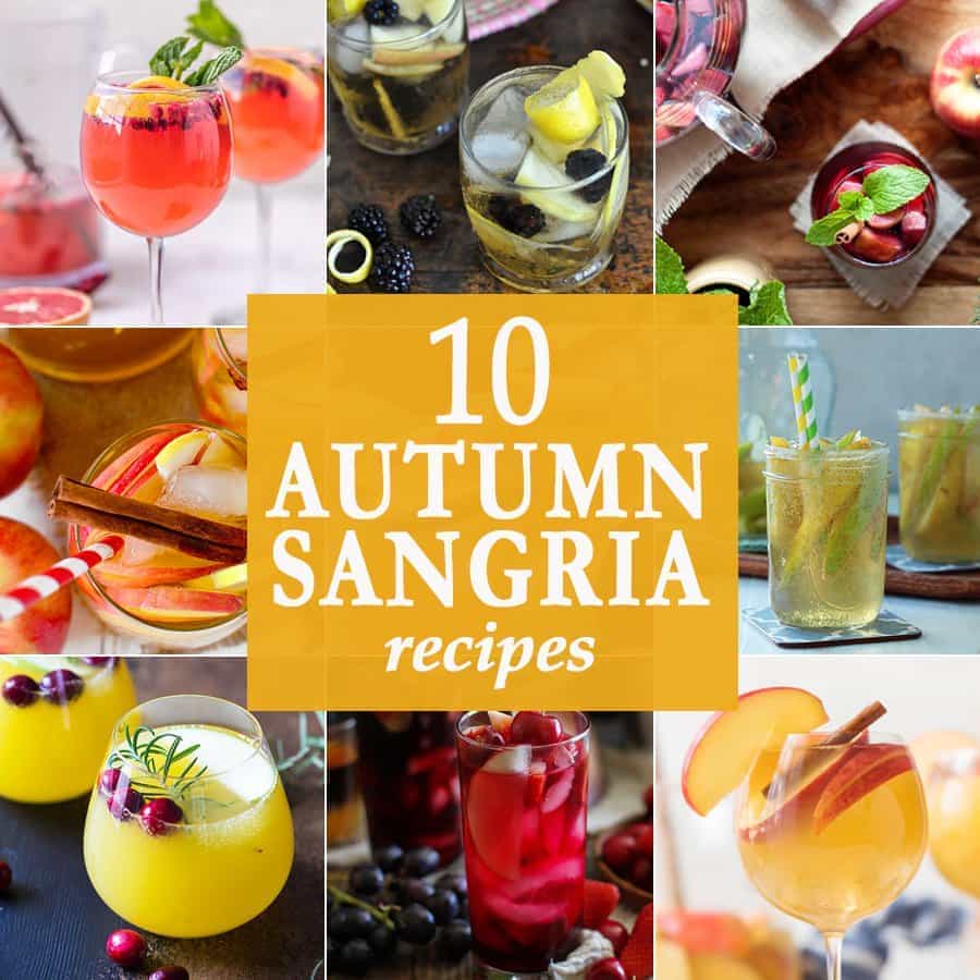 10 Autumn Sangria Recipes