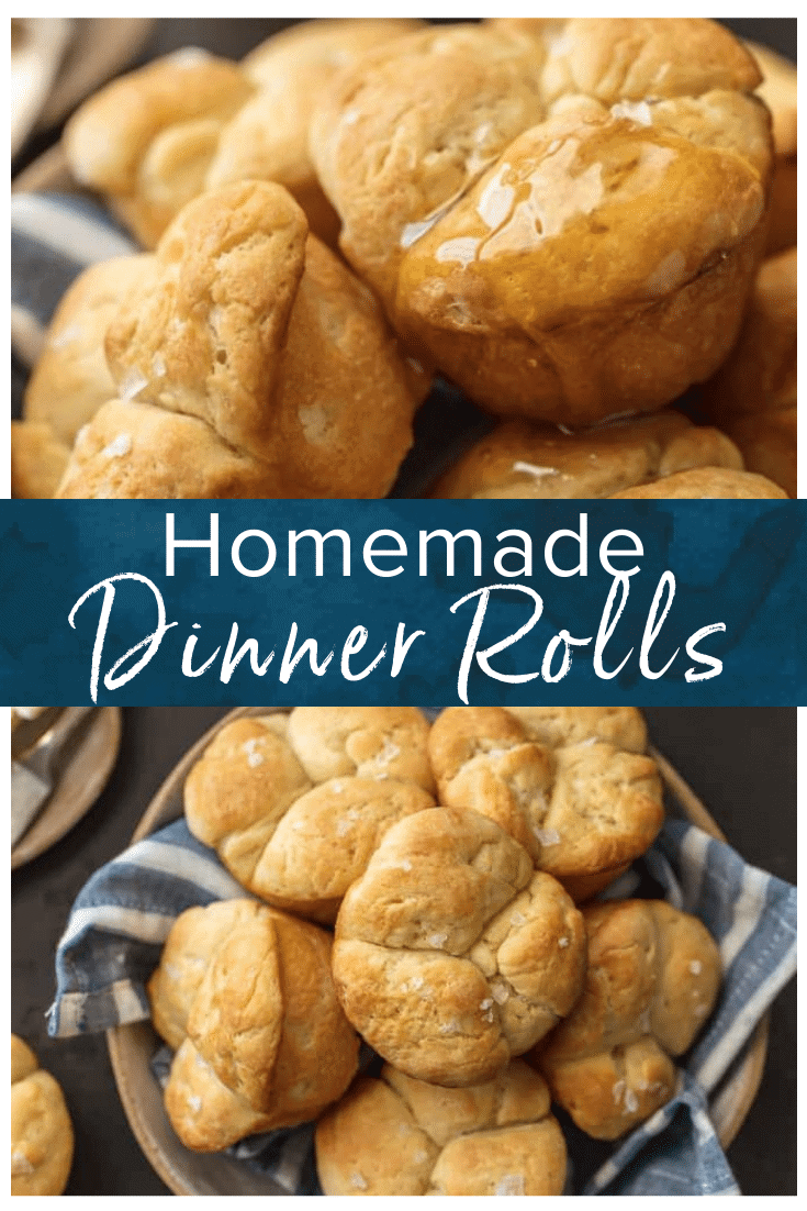 Dinner Rolls Recipe {Make Ahead} - The Cookie Rookie® (VIDEO!)