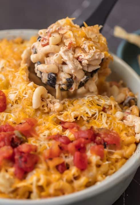 King Ranch Chicken Mac and Cheese Recipe - The Cookie Rookie®