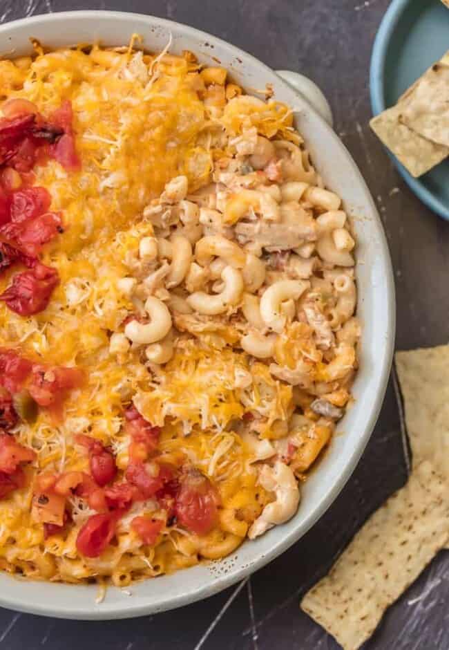 King Ranch Chicken Mac and Cheese Recipe - The Cookie Rookie®