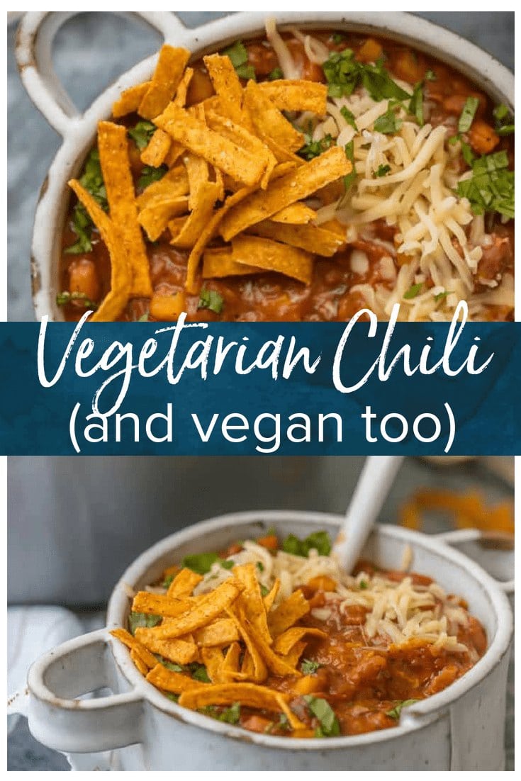 Best Vegetarian Chili Recipe - Easy Vegan Chili Recipe - VIDEO!!