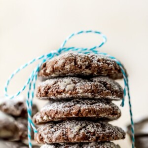 Chocolate Gooey Butter Cookies   Chocolate Cake Mix Cookies Recipe - 60