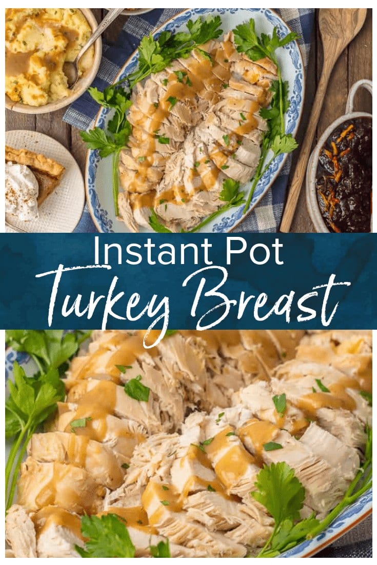 Instant Pot Turkey Breast Recipe EASY Thanksgiving Turkey {VIDEO}