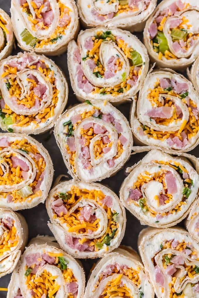 Ham And Cheese Roll Ups Tortilla Roll Ups The Cookie Rookie 