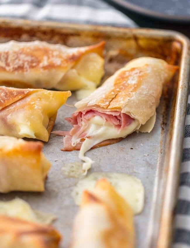 Ham And Mozzarella Cheese Sticks Baked Ham And Cheese Sticks Recipe