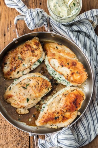 Spinach Stuffed Chicken Breast Recipe - The Cookie Rookie®