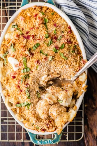 Cheesy Bacon Gnocchi Bake Recipe - The Cookie Rookie®