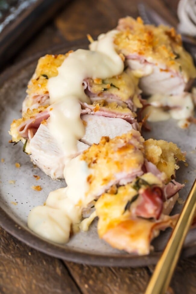 Easy Chicken Cordon Bleu Recipe The Cookie Rookie®