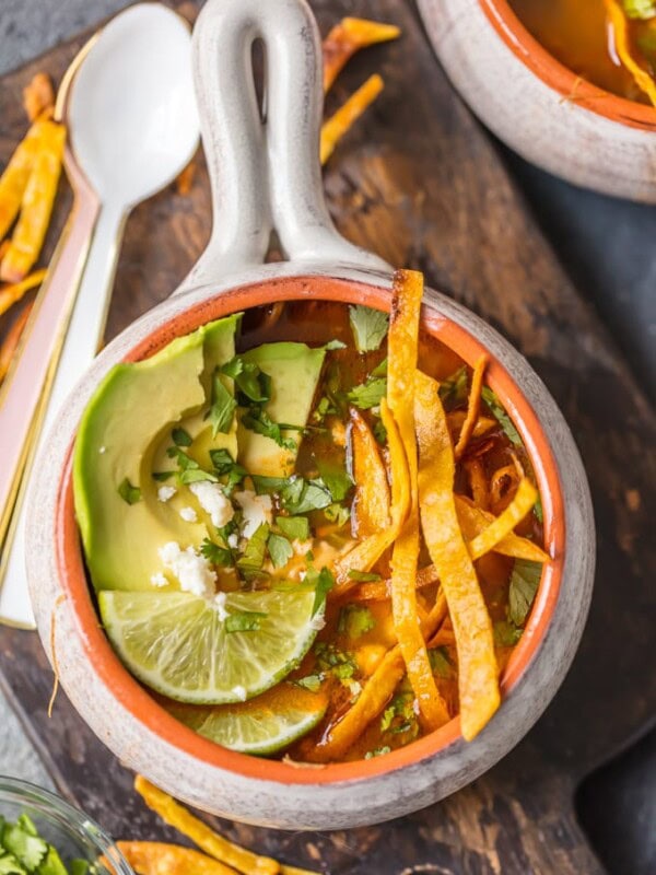 Instant Pot Chicken Tortilla Soup is so flavorful, comforting, easy, and perfect! If you love Chicken Tortilla Soup, you'll LOVE this Instant Pot Chicken Soup version. The entire family will love this classic Easy Chicken Tortilla Soup recipe with a pressure cooker twist. 