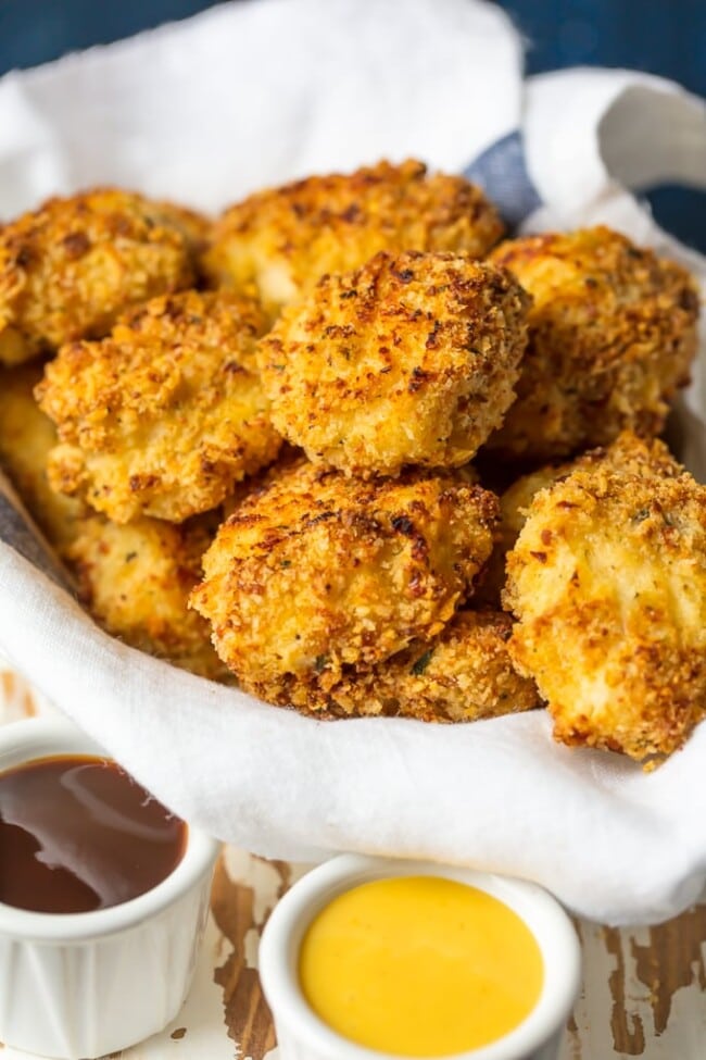 Baked Chicken Nuggets Recipe (VIDEO) - The Cookie Rookie®