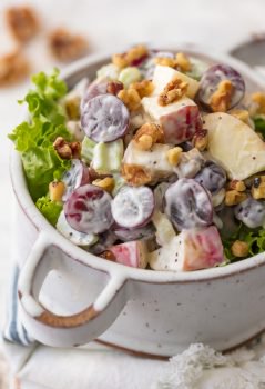 Waldorf Salad Recipe with Poppyseed Dressing  The Cookie Rookie