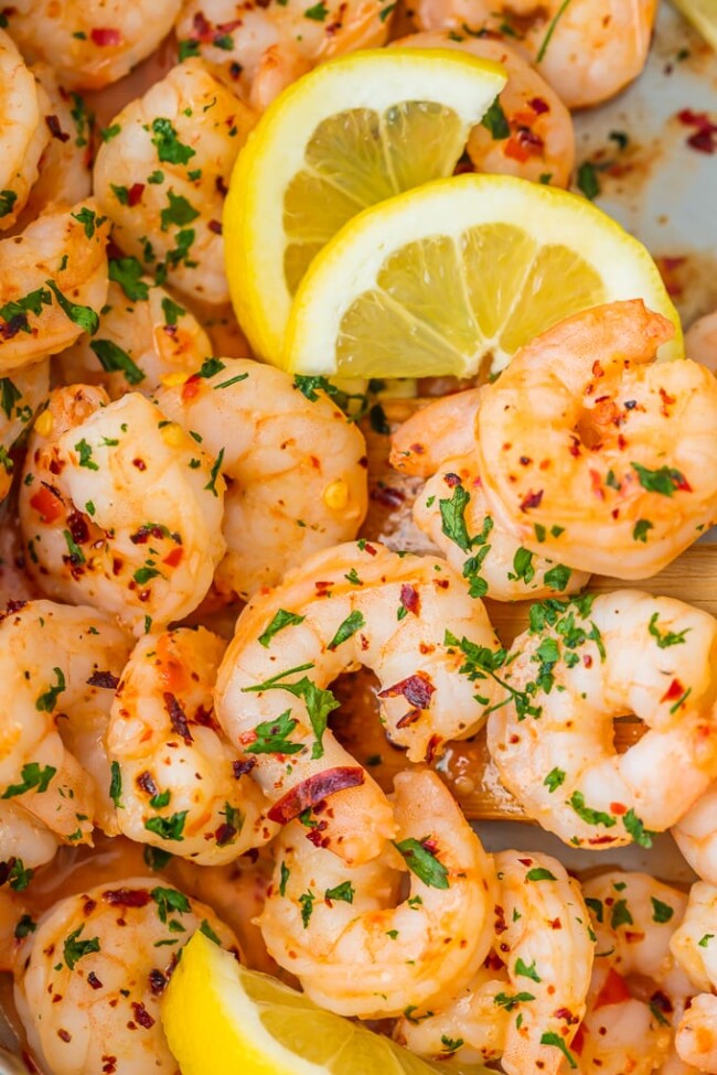 Garlic Butter Shrimp Recipe Spicy Easy Shrimp VIDEO