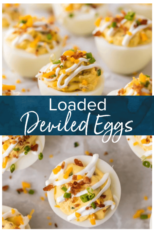 loaded deviled eggs pinterest pic