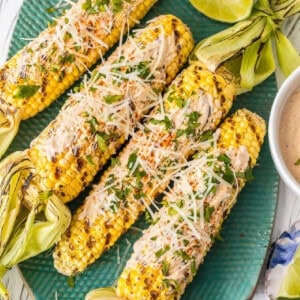 Mexican Corn on the Cob Recipe  Mexican Grilled Corn  - 54