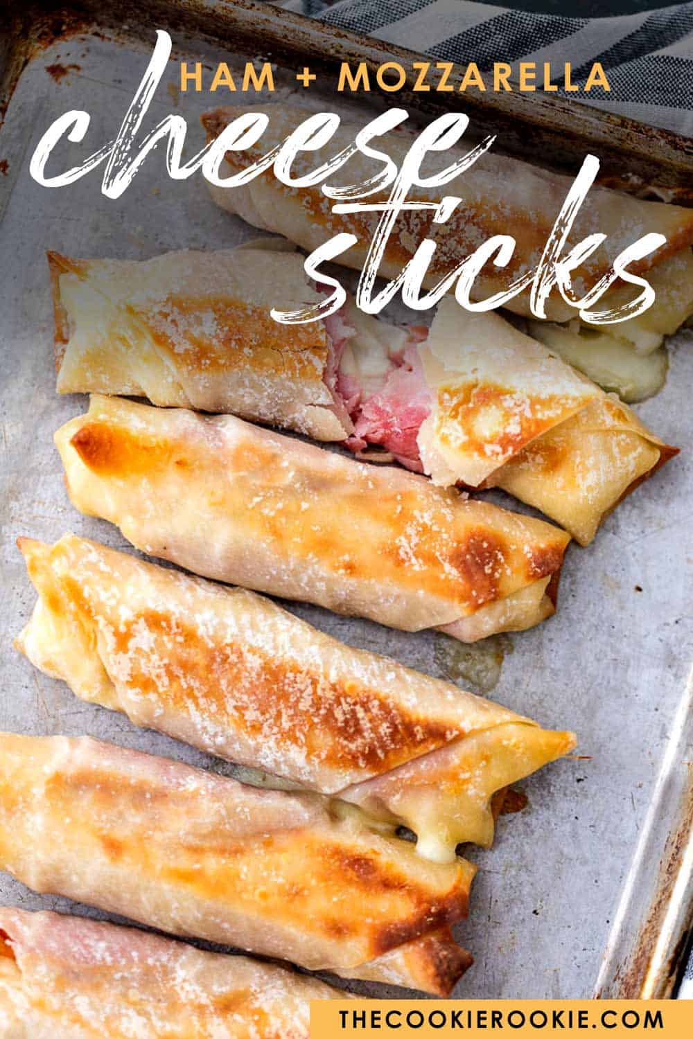 Ham And Mozzarella Cheese Sticks Baked Mozzarella Sticks Recipe