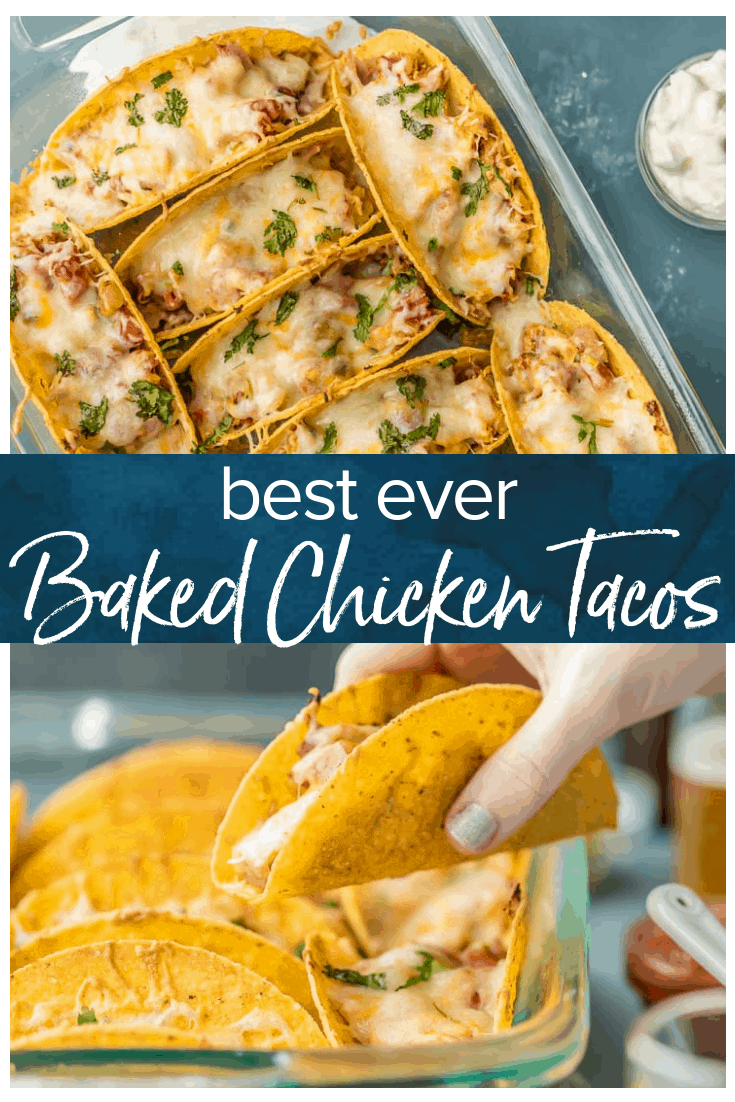 Baked Chicken Tacos Recipe - The Cookie Rookie®