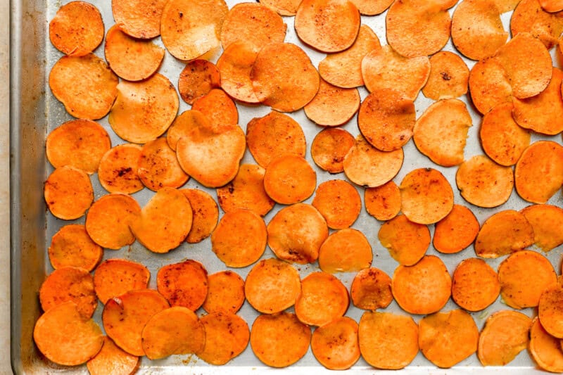 Baked Sweet Potato Chips Recipe - 21