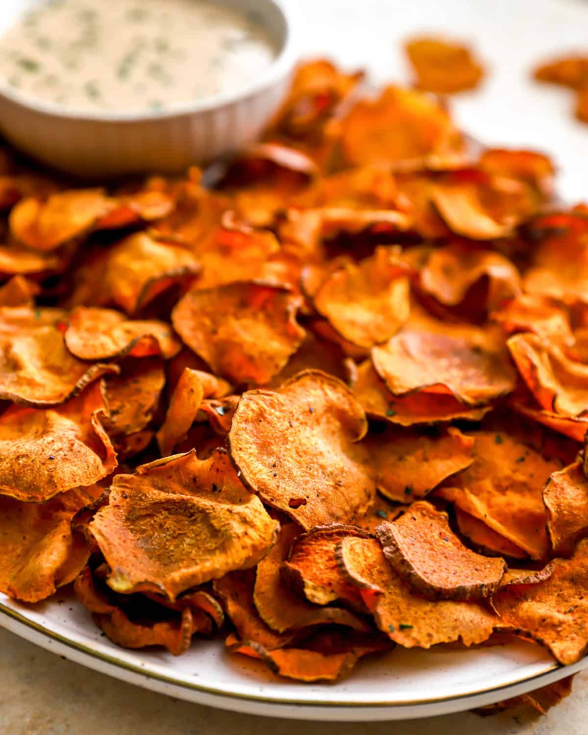 Baked Sweet Potato Chips Recipe - 86