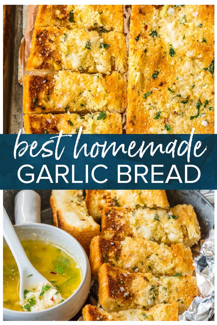 Homemade Garlic Bread Recipe (BEST EVER) - The Cookie Rookie®