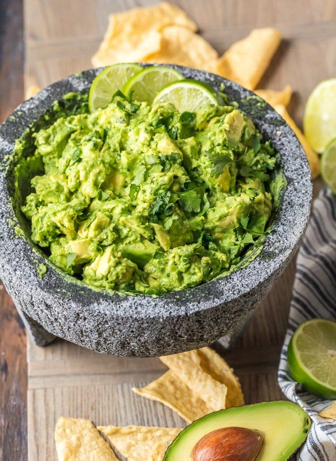 chunks guacamole dip